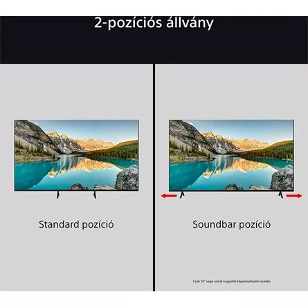 SONY Bravia 3 K-75S35 75" Direct LED 4K, Ultra HD, Google TV, Smart televízió, 3840×2160, 4xHDMI/2xUSB/WIFI