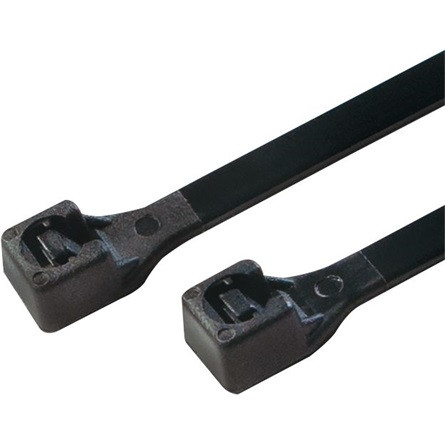 LOGILINK - kábelszorító szett, 100 db., 30 cm, black