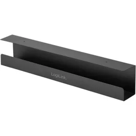 Logilink Under-Desk Cable Tray Organizer, black
