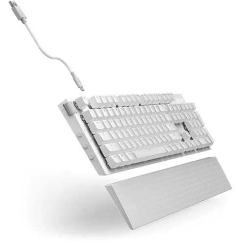 NZXT BILL NZXT Function 2 billentyűzet - fehér - UK layout - KB-001NW-UK