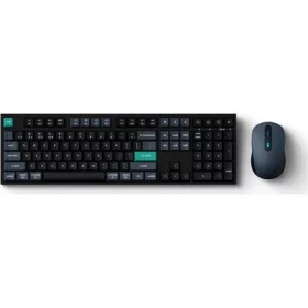   Keychron B36 Bluetooth / vezeték nélküli magyar Scissor Switch mechanikus billentyűzet + egér fekete-szürke