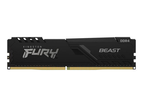 Kingston 64GB/2666MHz DDR4 (Kit of 4) 1Gx8 FURY Beast Black (KF426C16BB1K4/64) m