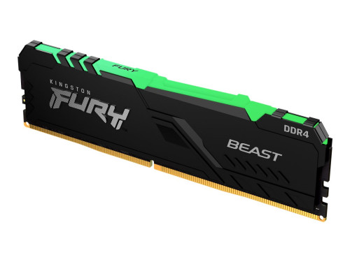 Kingston 16GB/2666MHz DDR4 FURY Beast RGB (KF426C16BBA/16) memória