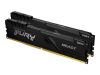 Kingston 64GB/2666MHz DDR4 (Kit of 2) FURY Beast Black (KF426C16BBK2/64) memória