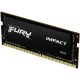 KINGSTON 16GB 2666MHz DDR4 CL15 Non-ECC SODIMM Dual Rank FURY Impact EAN: 740617318579