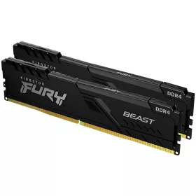   KINGSTON DRAM 32GB 3200MHz DDR4 CL16 DIMM (Kit of 2) FURY Beast Black EAN: 740617319873