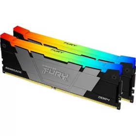   Kingston 32GB 3600MT/s DDR4 CL16 DIMM (Kit of 2) 1Gx8 FURY Renegade RGB