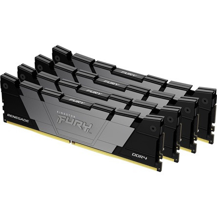 Kingston 32GB 3600MT/s DDR4 CL16 DIMM (Kit of 4) FURY Renegade Black