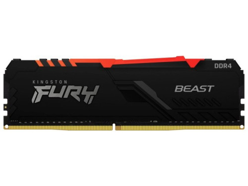 Kingston 8GB/3600MHz DDR-4 FURY Beast RGB (KF436C17BBA/8) memória