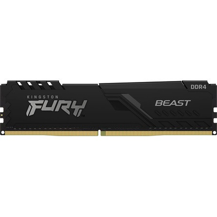 KINGSTON FURY Memória DDR4 16GB 3600MT/s CL18 DIMM Beast Black