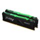 KINGSTON DRAM 32GB 3600MHz DDR4 CL18 DIMM (Kit of 2) FURY Beast RGB Black EAN: 740617319057