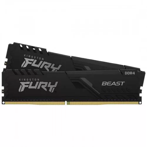 KINGSTON DRAM 32GB 3600MHz DDR4 CL18 DIMM (Kit of 2) FURY Beast Black EAN: 740617319743