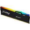 Kingston FURY Beast 16GB 4800MT/s DDR5 memória Non-ECC Unbuffered CL38 fekete RGB