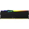 Kingston FURY Beast 16GB 4800MT/s DDR5 memória Non-ECC Unbuffered CL38 fekete RGB