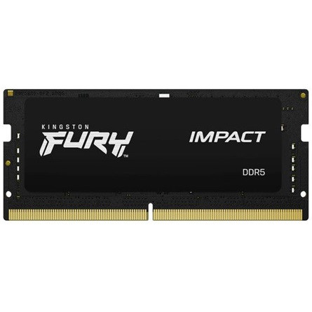 Kingston DRAM 8GB 4800MT/s DDR5 CL38 SODIMM FURY Impact PnP