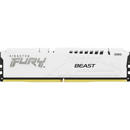 Kingston FURY Beast 32GB 5200MT/s DDR5 memória CL36 fehér