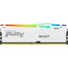 Kingston FURY Beast 16GB 5200MT/s DDR5 memória CL36 fehér RGB