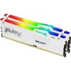 Kingston FURY Beast 32GB 5200MT/s DDR5 memória CL36 Kit of 2 fehér RGB