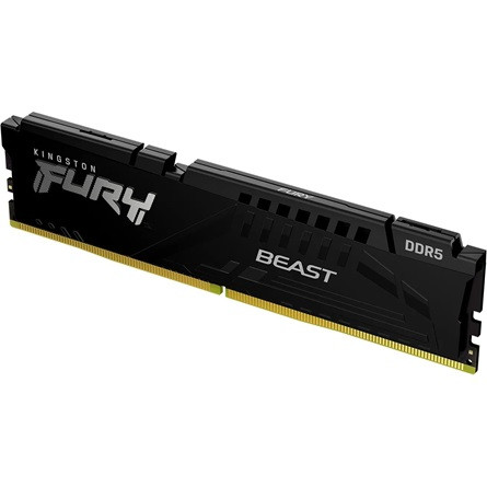 Kingston FURY Beast 8GB 5200MT/s DDR5 memória Non-ECC Unbuffered CL40 fekete