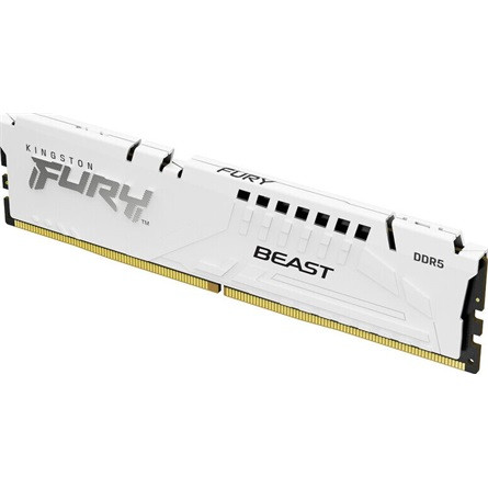 Kingston 16GB 6000MT/s DDR5 CL30 DIMM FURY Beast White XMP