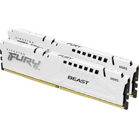 Kingston 32GB 6000MT/s DDR5 CL30 DIMM (Kit of 2) FURY Beast White EXPO