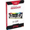 Kingston 48GB 8000MT/s DDR5 CL38 DIMM (Kit of 2) FURY Renegade RGB Silver