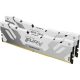 Kingston 32GB 8000MT/s DDR5 CL38 DIMM (Kit of 2) FURY Renegade White XMP