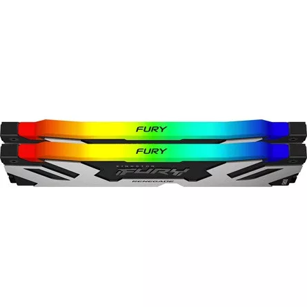 Kingston 48GB 8400MT/s DDR5 CL40 CUDIMM (Kit of 2) FURY Renegade RGB Silver XMP