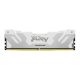 Kingston 24GB 8400MT/s DDR5 CL40 CUDIMM FURY Renegade White XMP