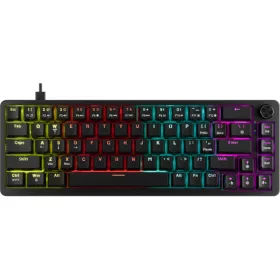   MARVO BILL MARVO Arma 67 vezetékes gaming billentyűzet - Fekete - US /TNT Peach linear/