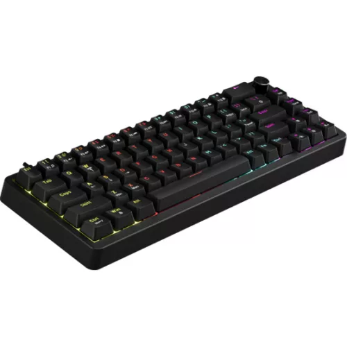 MARVO BILL MARVO Arma 67 vezetékes gaming billentyűzet - Fekete - US /TNT Peach linear/