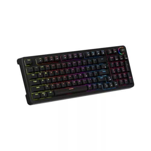 MARVO BILL MARVO Arma 98 vezetékes gaming billentyűzet - Fekete - US /TNT Peach linear/