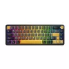 MARVO BILL MARVO TITAN 65 vezeték nélküli gaming billentyűzet - Fekete - US /Banana Crystal Linear/