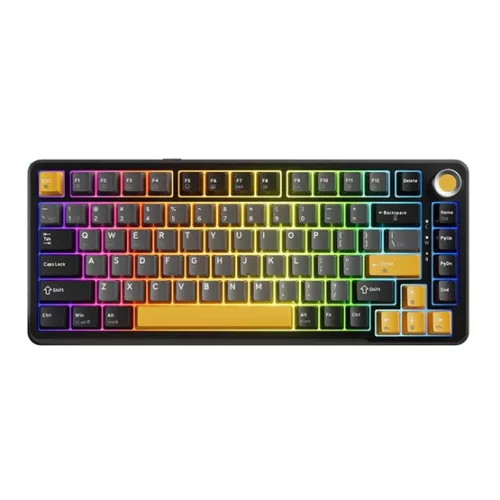 MARVO BILL MARVO TITAN 75 vezeték nélküli gaming billentyűzet - Fekete - HU /Banana Crystal Linear/