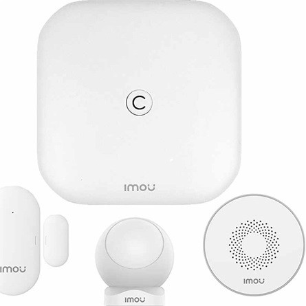 Imou Okos-otthon Kit - ZG2 (Gateway + Nyitásérzékelő + Mozgásérzékelő + Vész gomb)