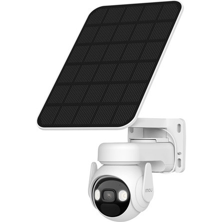 Imou IP wifi PT dómkamera - Cell PT 4G + FSP12-TypeC (szolár p.+ 3MP, 3,6mm, IP66, H265, IR20m, akku., mik, hang, SIM)