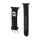 CG MOBILE Apple Watch Series 5 40mm KARL LAGERFELD KARL HEAD NFT pótszíj egyedi méret, fém csat, FEKETE