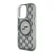 CG MOBILE iPhone 16 Pro KARL LAGERFELD IML MONOGRAM K&CH HEADS MAGSAFE szilikon telefonvédő ütésállóság, MagSafe, FEKETE