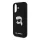 CG MOBILE iPhone 16 KARL LAGERFELD LIQUID SILICONE KARL HEAD MAGSAFE szilikon telefonvédő ütésállóság, MagSafe, FEKETE
