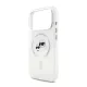 CG MOBILE iPhone 17 Pro KARL LAGERFELD IML K&CH HEADS METAL FRAME MAGSAFE szilikon telefonvédő ütésállóság, MagSafe, ÁTLÁTSZÓ