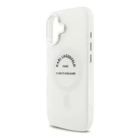   CG MOBILE iPhone 17 KARL LAGERFELD IML KARL RSG LOGO MAGSAFE szilikon telefonvédő műanyag hátlap, MagSafe, ÁTLÁTSZÓ