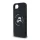 CG MOBILE iPhone 16e KARL LAGERFELD LIQUID SILICONE K&CH HEADS MAGSAFE szilikon telefonvédő ütésállóság, MagSafe, FEKETE