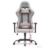 The G-Lab Gamer szék - KS PLATINIUM GREY (fekete; állítható magasság; áll. kartámasz)