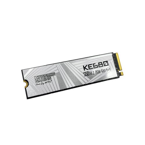 Kingsman SSD 4TB - KE680 (3D TLC, M.2 PCIe Gen 4x4, NVMe 2.0, r:7400 MB/s, w:6600 MB/s, PS5 Ready) Hűtőbordás