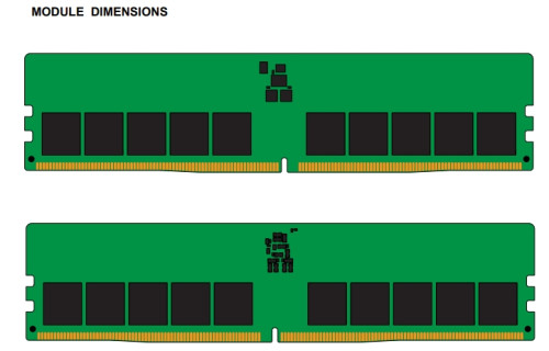 Kingston 32GB 5600MT/s DDR5 ECC CL46 DIMM 2Rx8 Hynix A