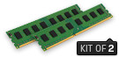 Kingston 16GB/1600MHz DDR3 (Kit! 2db 8GB) (KVR16N11K2/16) memória