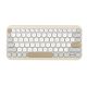 ASUS BILL ASUS Marshmallow KW100 vezeték nélküli billentyűzet - HU layout - Oat Milk