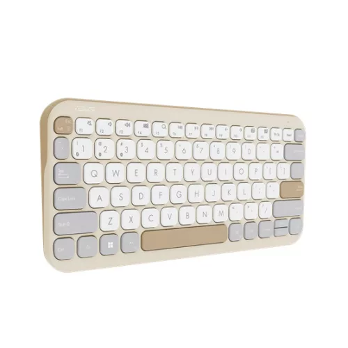 ASUS BILL ASUS Marshmallow KW100 vezeték nélküli billentyűzet - HU layout - Oat Milk