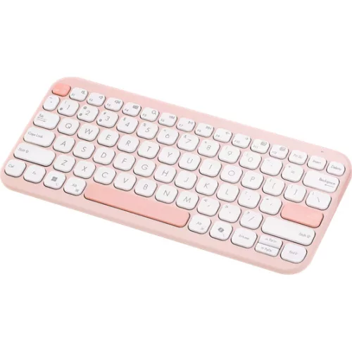 ASUS BILL ASUS Marshmallow KW100 vezeték nélküli billentyűzet - HU layout - Rose Clay