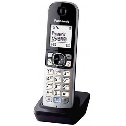 Panasonic KX-TGA681FXB DECT vezeték nélküli asztali telefon kézibeszélő fekete-ezüst